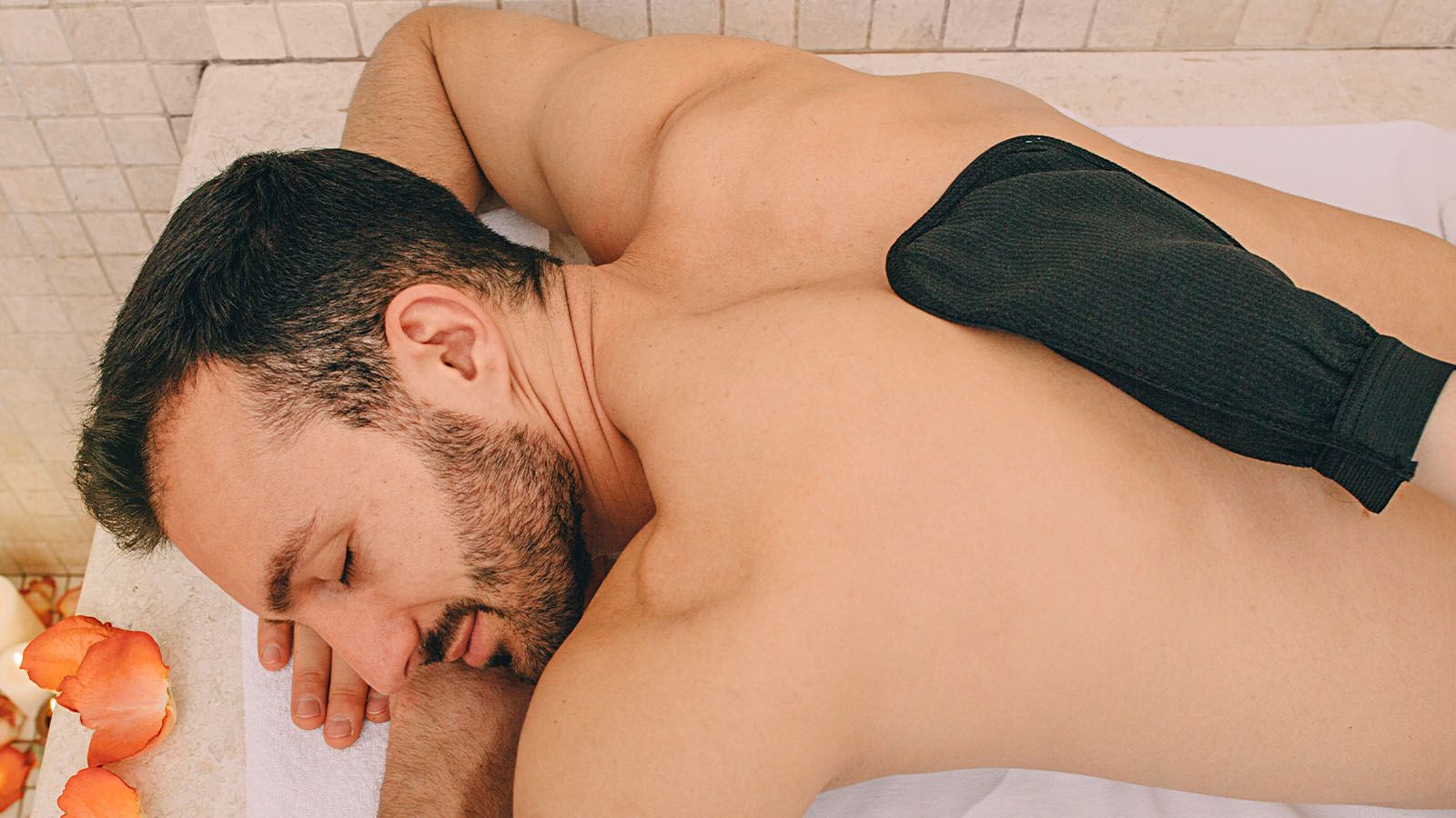 Hammam Turco Exfoliante para hombres en Men's Bodyland